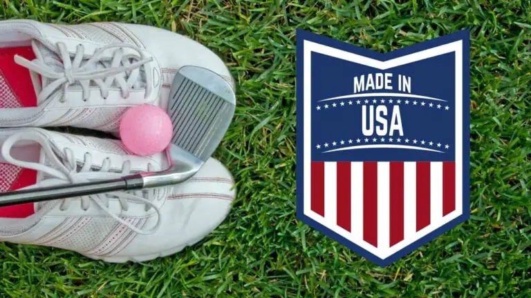 Golf shoes made in USA